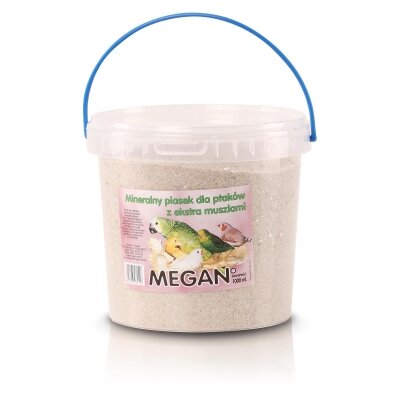 Пісок Megan для птахів з мушлями 1 л/1500 г відро