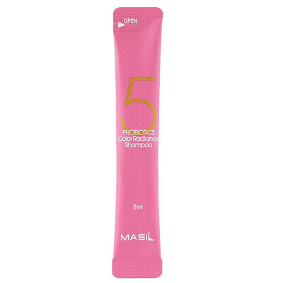Шампунь Masil 5 Probiotics Color Radiance для пофарбованого волосся з пробіотиками, 8 мл