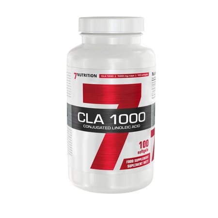 Жироспалювач 7Nutrition CLA 1000 мг, 100 гелевих капсул