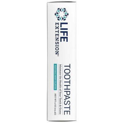 Зубна паста Life Extension LEX-12784 натуральний смак м'яти, 113,4 г
