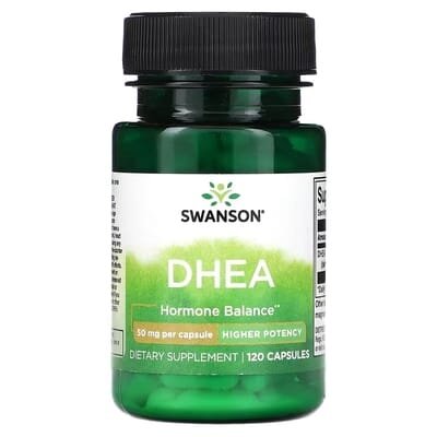 ДГЕА Swanson DHEA 50 мг капсули №120