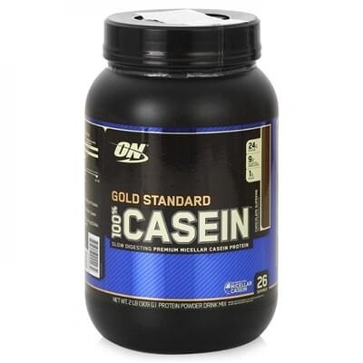 Протеїн Optimum Nutrition Gold Standard 100% Casein, шоколад, 909 г