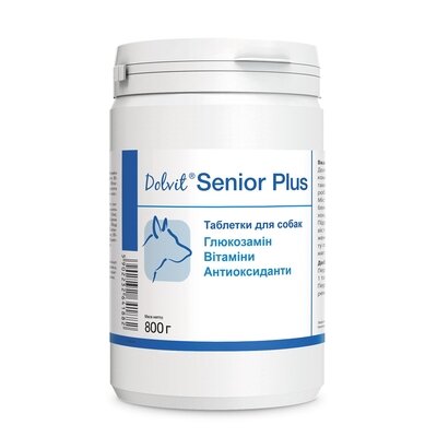 Долвіт Сеньйор Плюс Dolfos Dolvit Senior Plus для покращення роботи суглобів у зрілих собак, 510 таблеток