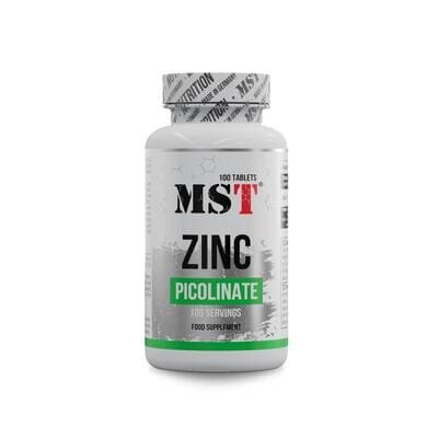 Цинк піколінат MST Nutrition Zinc picolinate 25 мг, 100 таблеток
