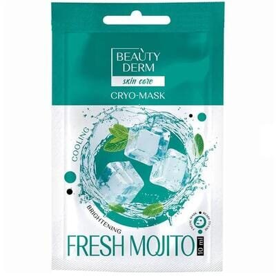 Кріо-маска для обличчя Beauty Derm Fresh Mojito, 10 мл