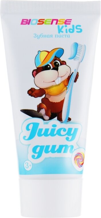 Зубна паста Bioton Cosmetics Biosense Kids Juicy Gum дитяча, 50 мл