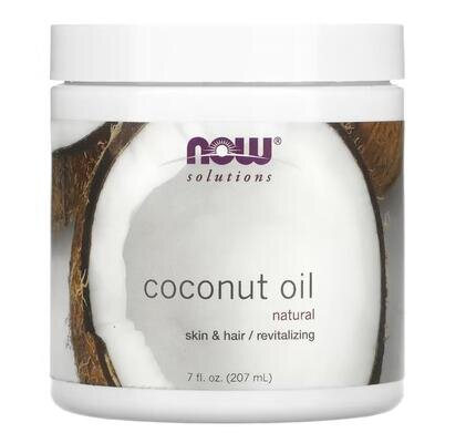Кокосова олія Now Solutions Coconut Oil, 207 мл