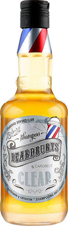 Шампунь Beardburys Clear очищуючий для волосся, схильного до жирності, 330 мл
