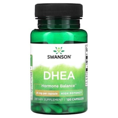ДГЕА Swanson DHEA 25 мг капсули №120