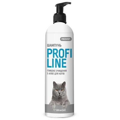 Шампунь ProVET Profiline PR242205 глибоке очищення з алое для котів, 300 мл