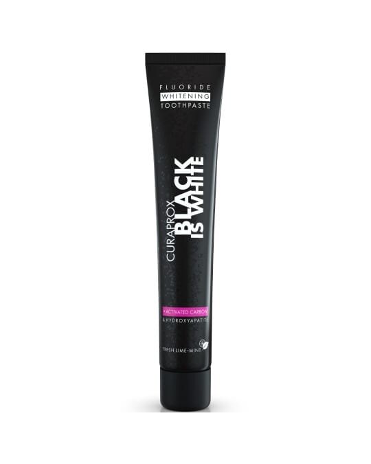 Зубна паста Curaprox Black is White відбілююча з активованим вугіллям, 90 мл