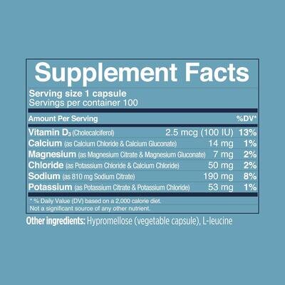 Сольові капсули Salt Stick Caps Race Ready Buffered Electrolyte Salts, 100 капсул