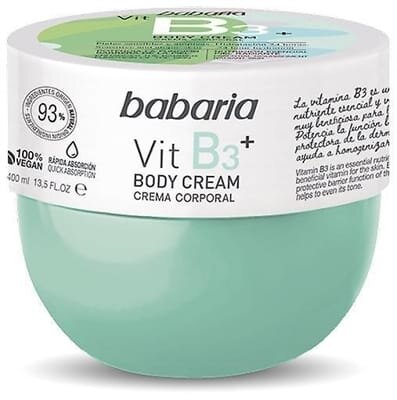 Крем для тіла Babaria Vit B3+, 400 мл