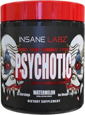 Передтренерувальний комплекс Insane Labz Psychotic Кавун, 247 г