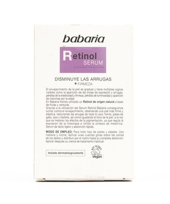 Сироватка для обличчя Babaria Retinol з ретинолом, 30 мл