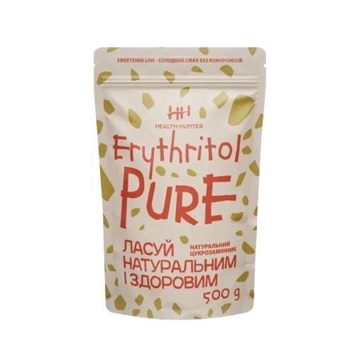 Цукрозамінник Health Hunter Erythritol Pure натуральний, 500 г