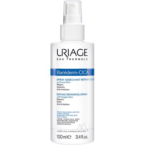 Цика-спрей Uriage Bariederm Cica Cu-Zn відновлюючий підсушуючий, 100 мл