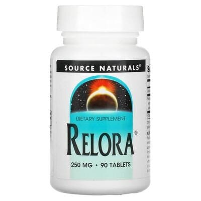 Зниження рівня кортизолу Source Naturals Relora 250 мг, 90 таблеток