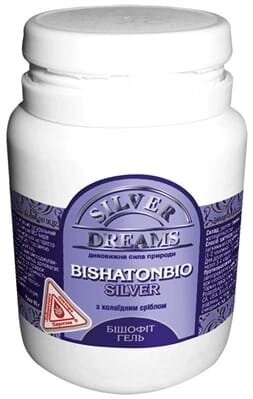 Бішофіт гель Bishotanbio Silver з колоїдним сріблом по 85 г у бан.