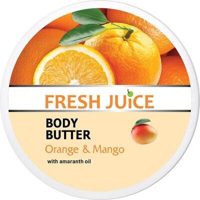 Крем-олія для тіла Fresh Juice Orange & Mango, 225 мл