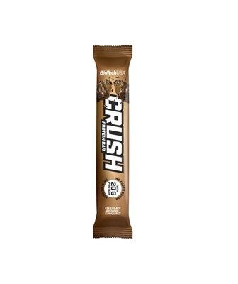 Батончик протеїновий Biotech Crush protein bar cookies and cream, 64 г