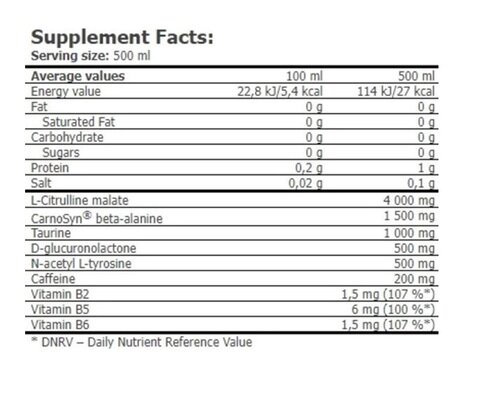Передтренувальний комплекс Amix Nutrition CellUP Pre Workout Drink вишня-ягоди, 500 мл