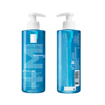 Гель-мус La Roche-Posay Effaclar +М для очищення жирної і проблемної шкіри, 400 мл