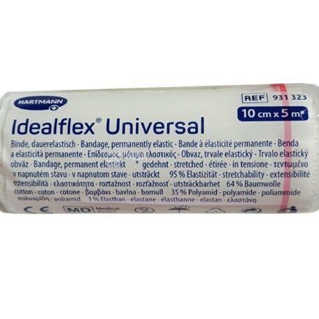Бинт постійно еластичний Idealfex Universal помірної компресійної дії 10 см х 5 м