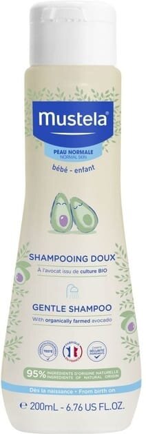 Шампунь Mustela Bebe пом'якшуючий, 200 мл