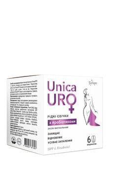 Рідкі свічки UnicaUro з пробіотиками по 9 мл №6
