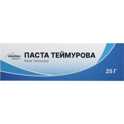 Теймурова паста Solution Pharm паста по 25 мл у тубах