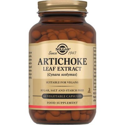 Артишоку екстракт з листя Solgar Artichoke leaf extract вег. капсули №60