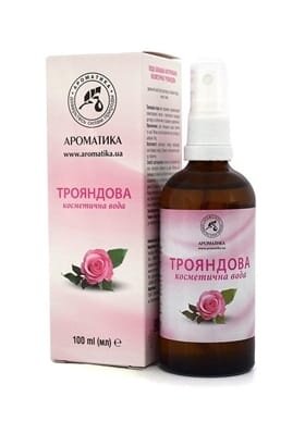 Вода косметична Ароматика Трояндова, 100 мл
