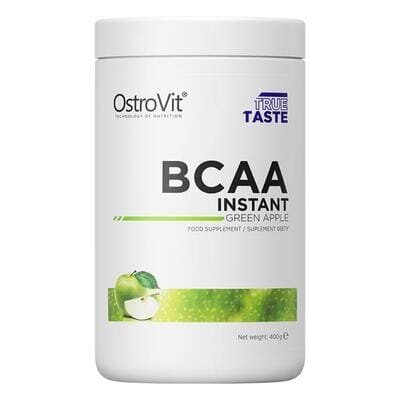 Амінокислоти OstroVit Instant BCAA 2.1.1 смак зелене яблуко, 400 г