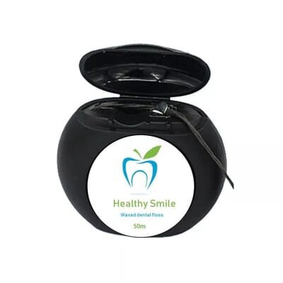Зубна нитка Healthy Smile вощена, 50 м