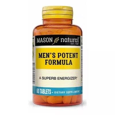 Чоловіча формула потенції Mason Natural Men's Potent Formula, 60 таблеток
