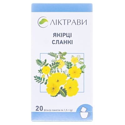 Якірці сланкі фіточай по 1.5 г №20 у філ.-пак.