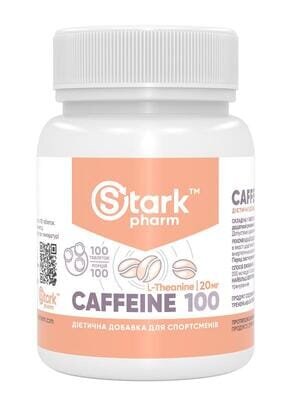 Кофеїн Stark Pharm Caffeine 100 мг, 100 таблеток