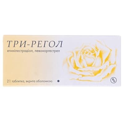 Три-регол комбі-упак.: таб., в/о №21