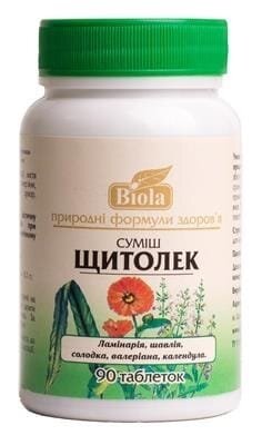 Суміш Біола Щитолек таблетки №90