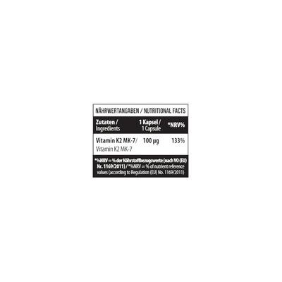Вітамін К2 MK7 MST Nutrition Vitamin K2 MK7, 100 капсул