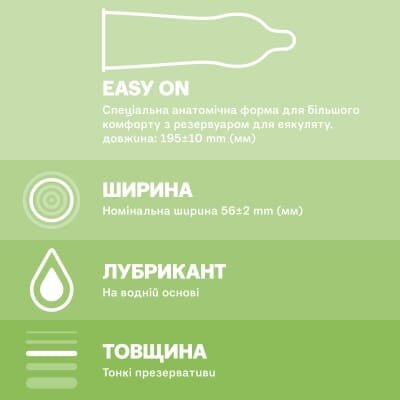 Презервативи латексні Durex Naturals тонкі з гелем-змазкою, 12 штук