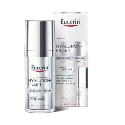 Сироватка для обличчя Eucerin Hyaluron Filler епігенетична антивікова для всіх типів шкіри (99122), 30 мл