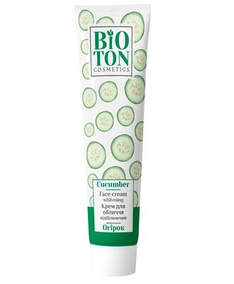 Крем для обличчя Bioton Cosmetics Огірковий, 44 мл