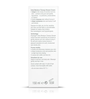 Крем-гель Physiogel Daily Moisture Therapy для вмивання та душу зволожуючий, 150 мл