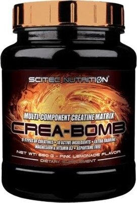 Креатин Scitec Nutrition Crea-bomb, рожевий лимонад, 660 г