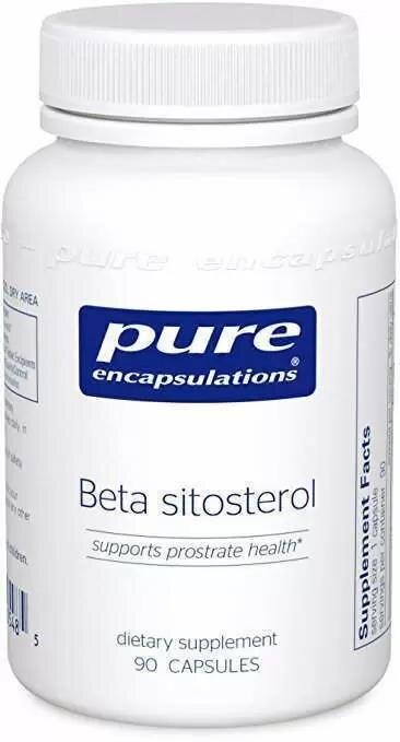 Бета-ситостерол Pure Encapsulations Beta-Sitosterol, 90 капсул