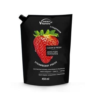 Мило рідке Energy of Vitamins Полуничне, 450 мл
