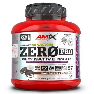 Протеїн Amix Nutrition Zeropro Protein темне печиво і крем, 2000 г