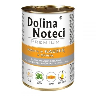 Консерва для собак Dolina Noteci Premium Качка та гарбуз, 400 г